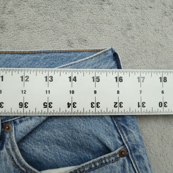 Abercrombie & Fitch Jeans Women's Size 27 Short Low-Rise Ultra Loose 28" Inseam - Picture 3 of 16